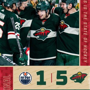 Wild 5,Oilers 1 - Full Postgame Show @KFAN1003