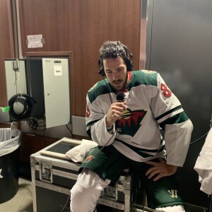 Freddy Gaudreau after 1st per