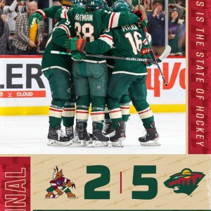 Wild 5, Coyotes 2 - Full Postgame Show @KFAN1003