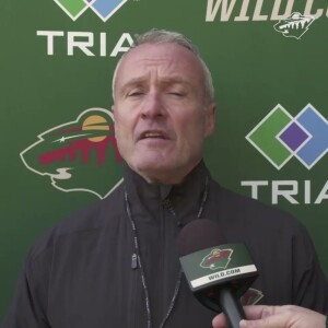 Dean Evason w/Wild Update from Tampa