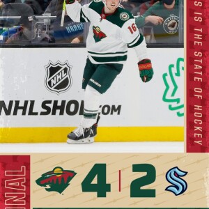 Wild 4,Kraken 2 - Full Postgame Show @KFAN1003