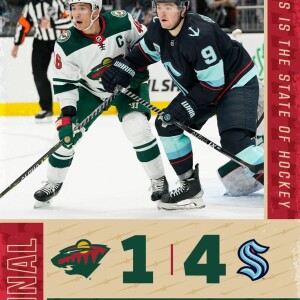 Kraken 4, Wild 1 - Full Postgame Show @KFAN1003