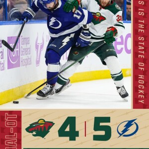 Lightning 5, Wild 4 - FINAL, shootout - Full Postgame Show @KOOL108radio