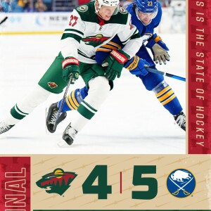 Sabres 5, Wild 4 - Full Postgame Show @KFAN1003