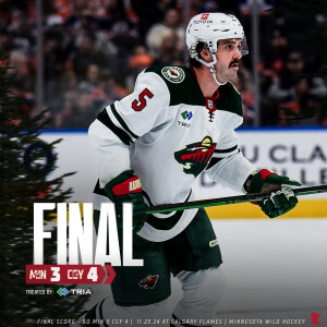 Flames 4, Wild 3 - Final, SOL  Full Postgame @KOOL108radio