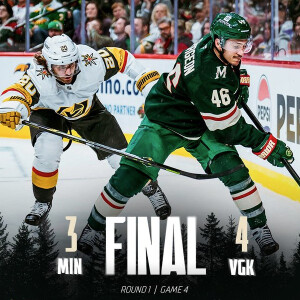 Golden Knights 4, Wild 3 - FINAL, OT Full Postgame @KFAN1003
