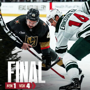 Golden Knights 4, Wild 1 - Full Postgame @KFAN1003