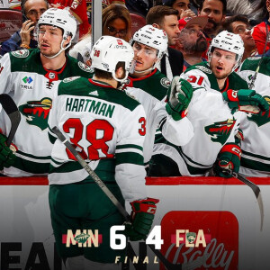 Wild 6, Panthers 4 - Full Postgame Show @KFAN1003
