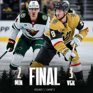 Golden Knights 3, Wild 2 - FINAL, OT - Full Postgame @KFAN1003
