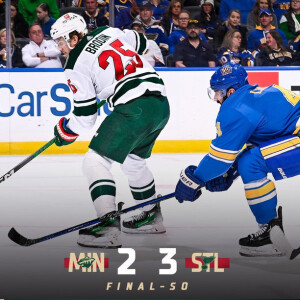 Blues 3, Wild 2 - Full Postgame Show @KFAN1003