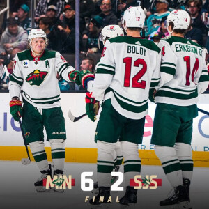 Wild 6, Sharks 2 - Full Postgame Show @KFAN1003