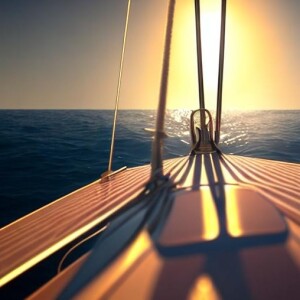 Mindfullness meditation with Sailboat metaphor