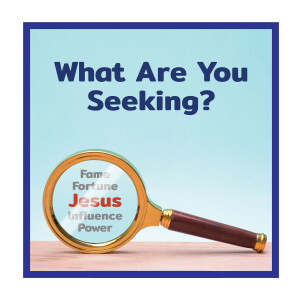 What Are You Seeking?