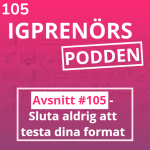 Sluta aldrig att testa dina format