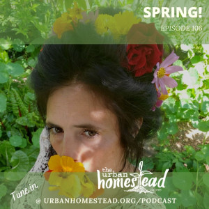 Urban Homestead Radio Episode 106: Spring Reflections (4/07/21)