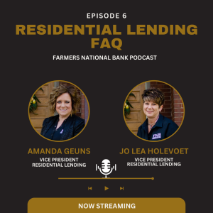 Residential Lending Frequently Asked Questions