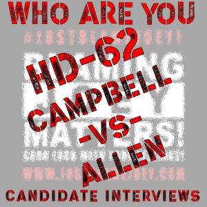 S:1 E:189 - WHO ARE YOU? - CANDIDATE INTERVIEW WITH BOTH HD-62 HOPEFULS