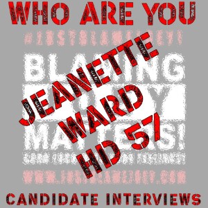 S:1 E:150 - WHO ARE YOU? - CANDIDATE INTERVIEW WITH JEANETTE WARD