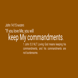 Keep My Commandments