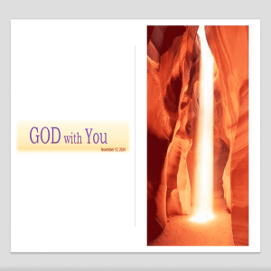 God with You