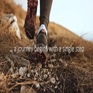 .. a journey begins with a single step