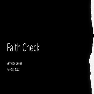 Faith check