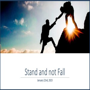 Stand and not fall