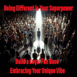 Being Different is Your Superpower – Build a Loyal Fan Base by Embracing Your Unique Vibe