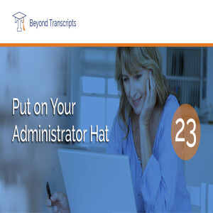 Put on Your Administrator Hat