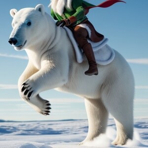 Po Po’s North Pole Rodeo A Barrel of Laughs”