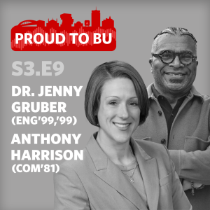 Looking Back and Moving Forward | Dr. Jenny Gruber (ENG’99, ‘99) and Anthony Harrison (COM’81)
