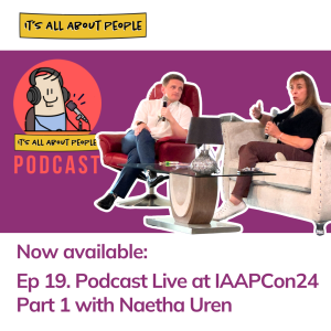 Ep 19. LIVE at the conference Part 1 with Naetha Uren