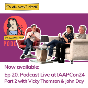 Ep 20. LIVE at the conference Part 2 with Vicky and John