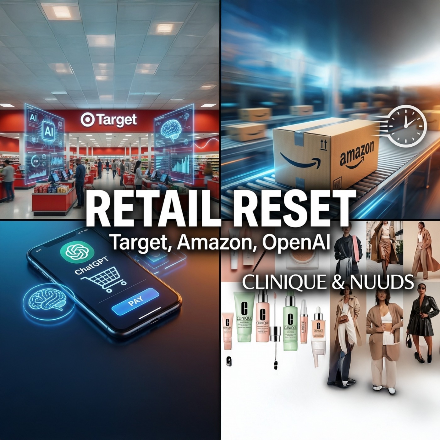 Target Bets on AI, Amazon Gets Faster, OpenAI Checkout, Clinique & Nuuds Five Things Friday US