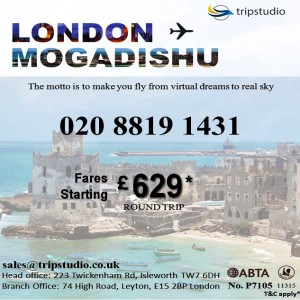 Search and find deals on flights to Mogadishu | Tripstudio.co.uk