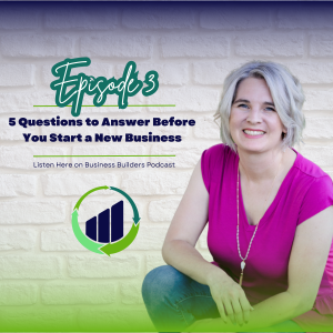 Episode 3: 5 Questions to Answer Before You Start a New Business