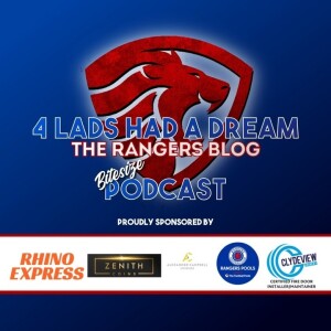 4lads Friday Podcast - Bisgrove Leaves, No More Plastic Pitches, Rangers Transfer Rumours, Garcia & Traore