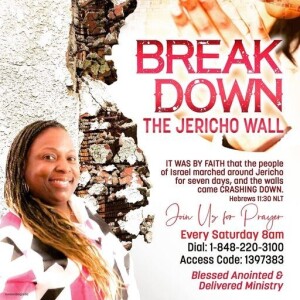 Blessed Anointed and Delivered Ministry with Evangelist Yvonne Andrews Jericho Wall December 31,2023