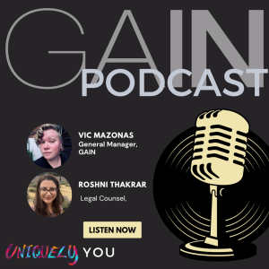 GAIN Podcast Featuring Roshni Thakrar