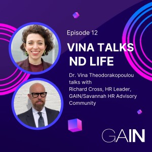 Vina Talks ND Life with Richard Cross, Episode 12 hosted by Dr Vina Theodorakopoulou FRSA