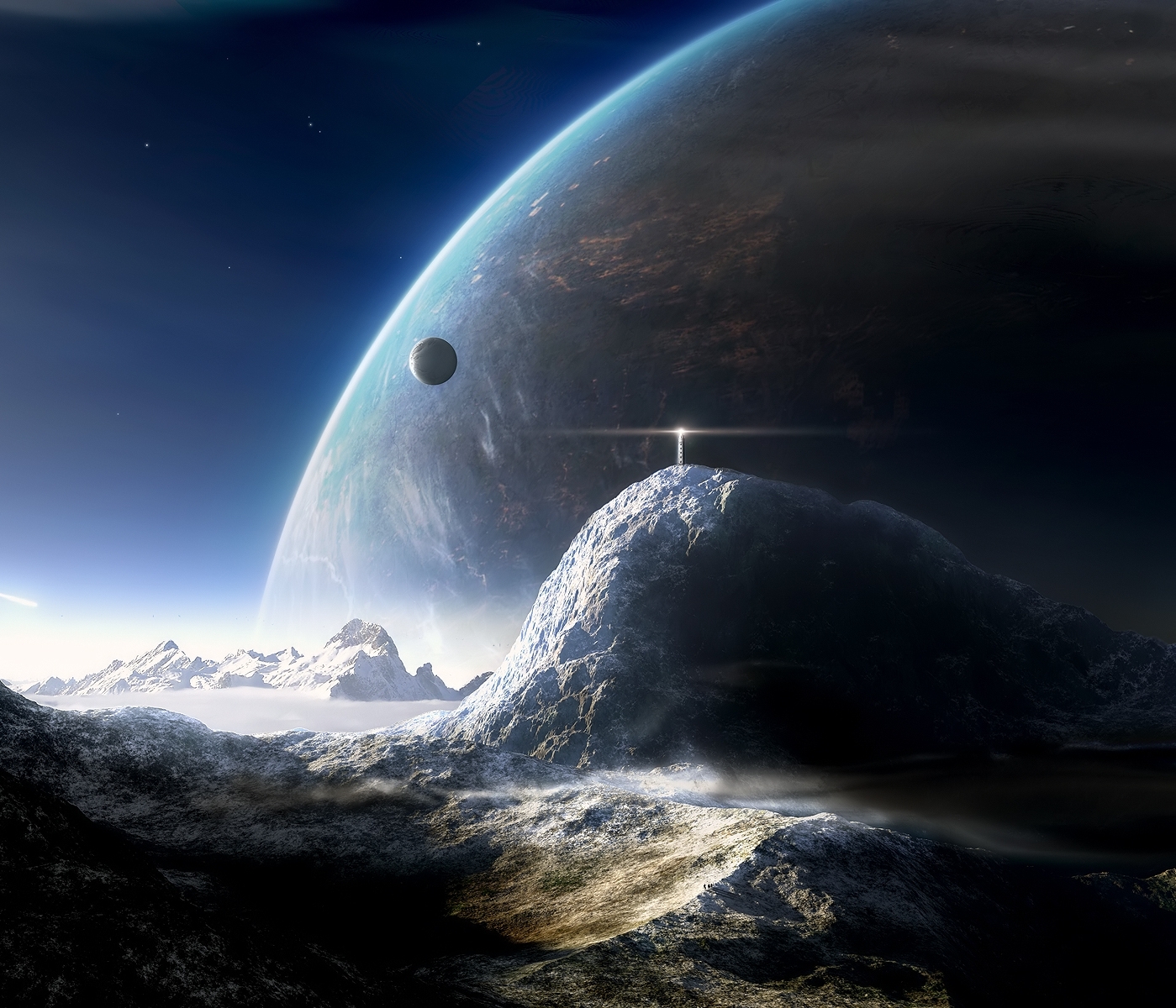 ascending the cosmic horizon