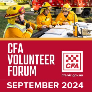 September 2024 CFA Volunteer Forum