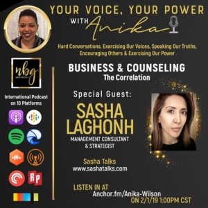 Sasha Talks-Management Consultant & Strategist