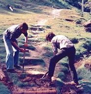 Radio Tay: Volunteers at Vane Farm around 1989