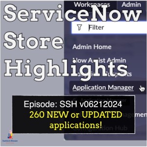 ServiceNow Store Highlights (SSH) v06212024