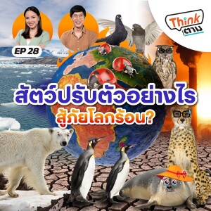 Think ตาม EP.28 | สัตว์ปรับตัวอย่างไร สู้ภัยโลกร้อน ?