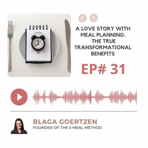 Episode 31 A Love Story With Meal Planning: The True Transformational Benefits