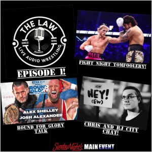 The LAW - Live Audio Wrestling - A Wave of New Horizons! Chris and RJ City Converse - Episode 1