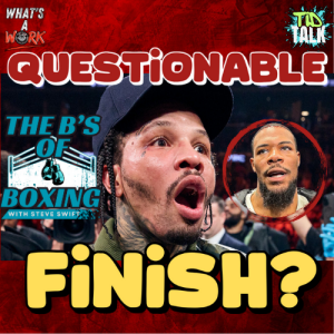 Questionable finish in Boxing? #tankdavis #lamontroach #boxing
