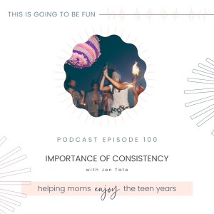 100. Importance of Consistency